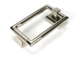 From The Anvil - Polished Nickel Brompton Door Knocker | Sku. 46646 | Trade Door Handles.