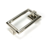 From The Anvil - Polished Nickel Brompton Door Knocker | Sku. 46646 | Trade Door Handles.