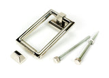 From The Anvil - Polished Nickel Brompton Door Knocker | Sku. 46646 | Trade Door Handles.
