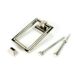 From The Anvil - Polished Nickel Brompton Door Knocker | Sku. 46646 | Trade Door Handles.