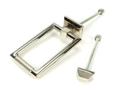 From The Anvil - Polished Nickel Brompton Door Knocker | Sku. 46646 | Trade Door Handles.