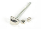 From The Anvil - Polished Nickel Brompton Door Knocker | Sku. 46646 | Trade Door Handles.