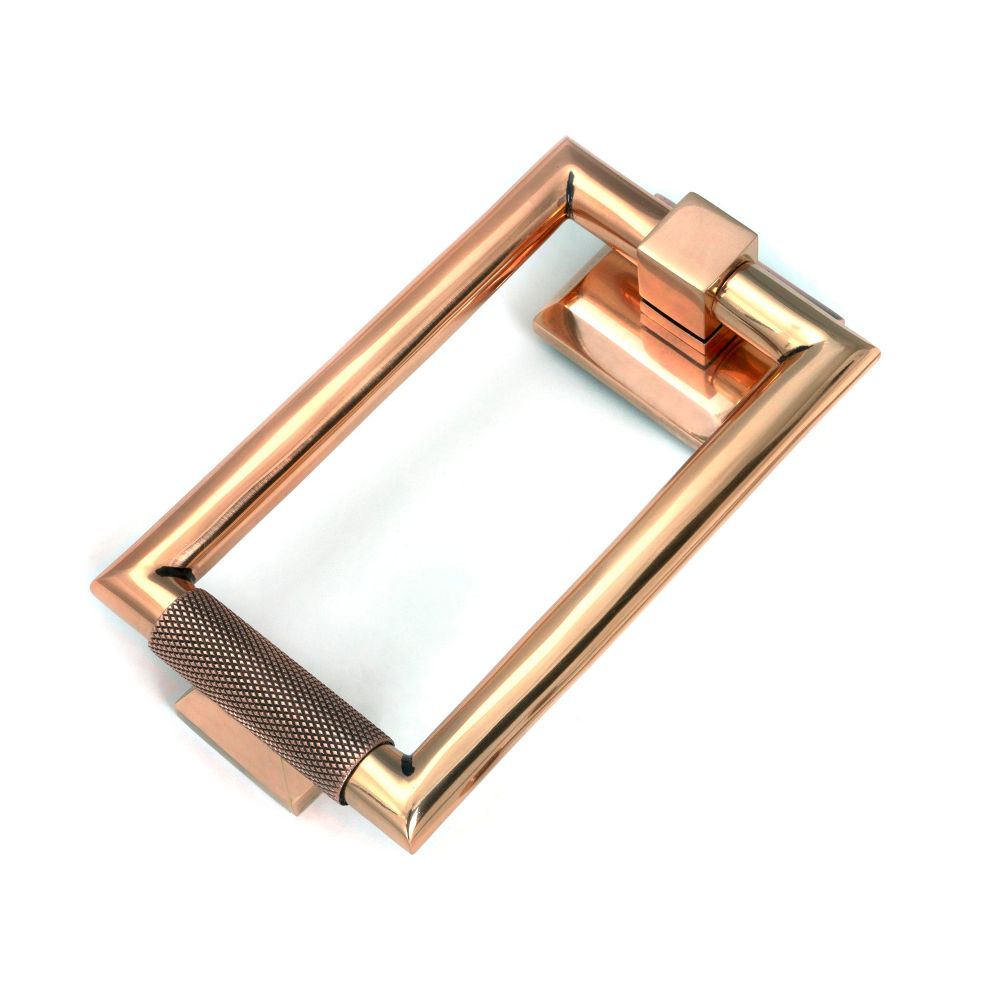 From The Anvil - Polished Bronze Brompton Door Knocker | Sku. 46648 | Trade Door Handles.