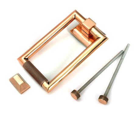 From The Anvil - Polished Bronze Brompton Door Knocker | Sku. 46648 | Trade Door Handles.