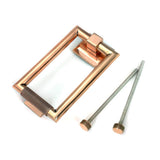 From The Anvil - Polished Bronze Brompton Door Knocker | Sku. 46648 | Trade Door Handles.