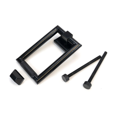 From The Anvil - Black Brompton Door Knocker | Sku. 46649 | Trade Door Handles.