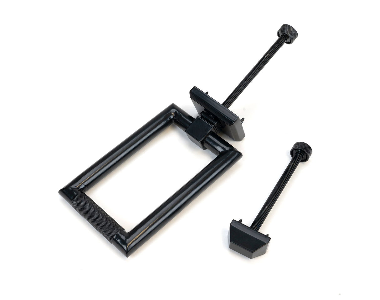 From The Anvil - Black Brompton Door Knocker | Sku. 46649 | Trade Door Handles.
