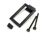 From The Anvil - Matt Black Brompton Door Knocker | Sku. 46650 | Trade Door Handles.