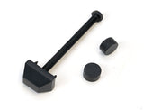 From The Anvil - Matt Black Brompton Door Knocker | Sku. 46650 | Trade Door Handles.