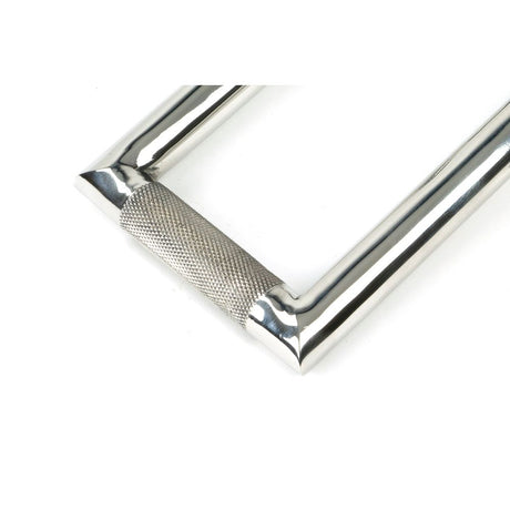 From The Anvil - Polished Marine SS (316) Brompton Door Knocker | Sku. 46652 | Trade Door Handles.