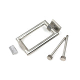 From The Anvil - Satin Marine SS (316) Brompton Door Knocker | Sku. 46653 | Trade Door Handles.