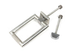 From The Anvil - Satin Marine SS (316) Brompton Door Knocker | Sku. 46653 | Trade Door Handles.