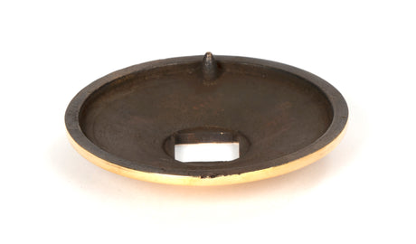 From The Anvil - Aged Brass Beehive Centre Door Knob | Sku. 46654 | Trade Door Handles.