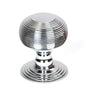 From The Anvil - Polished Chrome Beehive Centre Door Knob | Sku. 46655 | Trade Door Handles.