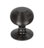 From The Anvil - Aged Bronze Beehive Centre Door Knob | Sku. 46657 | Trade Door Handles.