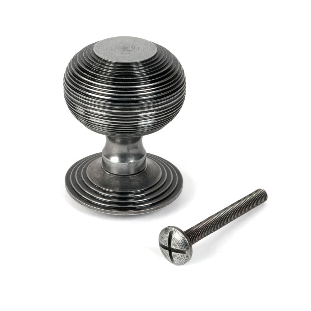 From The Anvil - Pewter Beehive Centre Door Knob | Sku. 46661 | Trade Door Handles.
