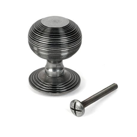 From The Anvil - Pewter Beehive Centre Door Knob | Sku. 46661 | Trade Door Handles.