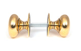 From The Anvil - Aged Brass Mushroom Mortice/Rim Knob Set | Sku. 46681 | Trade Door Handles.