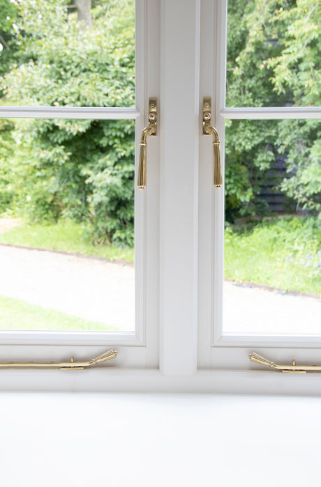 From The Anvil - Polished Brass 8" Hinton Stay | Sku. 46703 | Trade Door Handles.