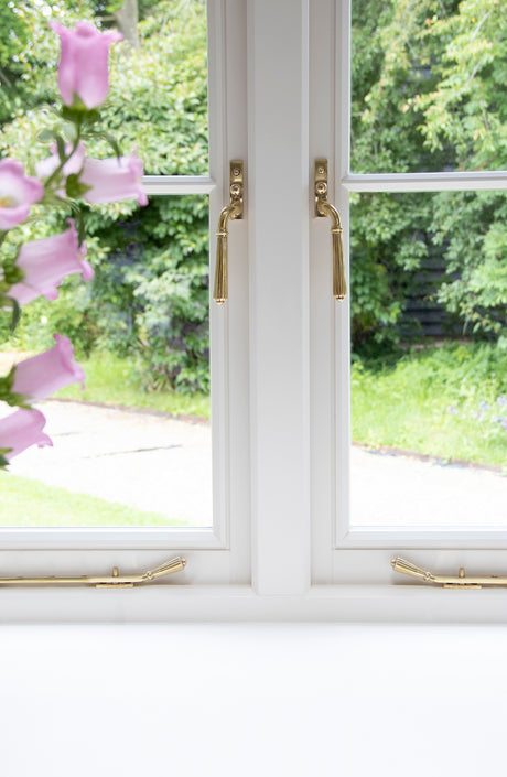 From The Anvil - Polished Brass 12" Hinton Stay | Sku. 46705 | Trade Door Handles.