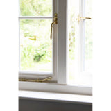 From The Anvil - Polished Brass 12" Reeded Stay | Sku. 46708 | Trade Door Handles.