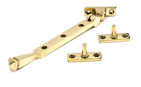 From The Anvil - Polished Brass 8" Avon Stay | Sku. 46712 | Trade Door Handles.