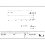 From The Anvil - Polished Brass 10" Avon Stay | Sku. 46713 | Trade Door Handles.