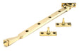 From The Anvil - Polished Brass 12" Avon Stay | Sku. 46714 | Trade Door Handles.