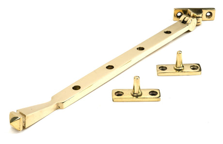 From The Anvil - Polished Brass 12" Avon Stay | Sku. 46714 | Trade Door Handles.