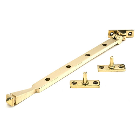 From The Anvil - Polished Brass 12" Avon Stay | Sku. 46714 | Trade Door Handles.