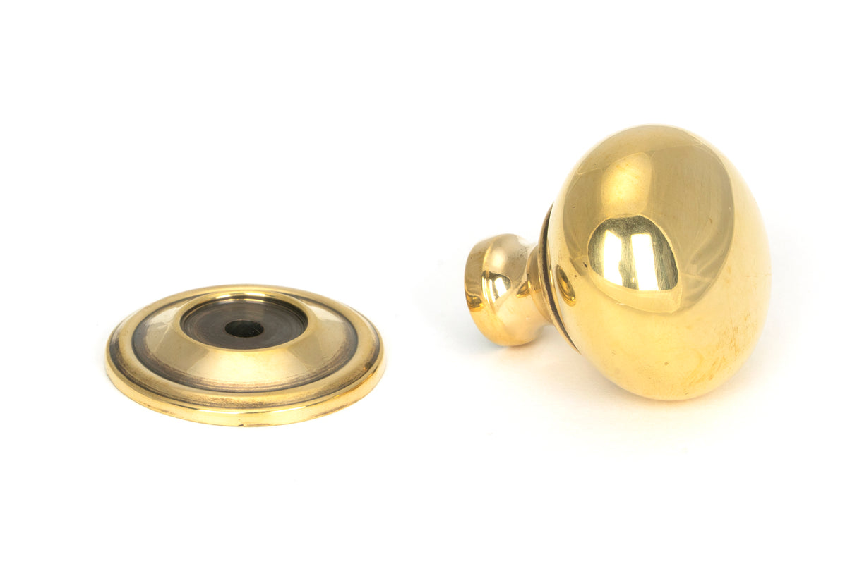 From The Anvil - Aged Brass Mushroom Cabinet Knob 32mm | Sku. 46723 | Trade Door Handles.