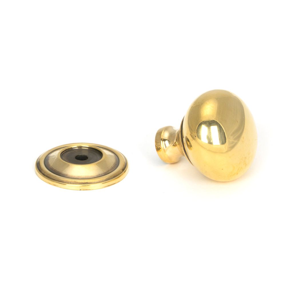 From The Anvil - Aged Brass Mushroom Cabinet Knob 32mm | Sku. 46723 | Trade Door Handles.