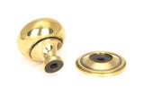 From The Anvil - Aged Brass Mushroom Cabinet Knob 32mm | Sku. 46723 | Trade Door Handles.