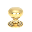 From The Anvil - Aged Brass Mushroom Cabinet Knob 32mm | Sku. 46723 | Trade Door Handles.