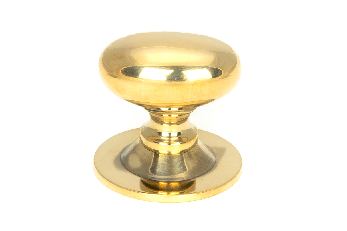 From The Anvil - Aged Brass Oval Cabinet Knob 33mm | Sku. 46725 | Trade Door Handles.