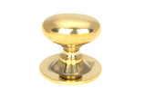 From The Anvil - Aged Brass Oval Cabinet Knob 33mm | Sku. 46725 | Trade Door Handles.