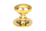 From The Anvil - Aged Brass Oval Cabinet Knob 40mm | Sku. 46726 | Trade Door Handles.