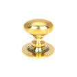 From The Anvil - Aged Brass Oval Cabinet Knob 40mm | Sku. 46726 | Trade Door Handles.