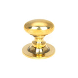 From The Anvil - Aged Brass Oval Cabinet Knob 40mm | Sku. 46726 | Trade Door Handles.