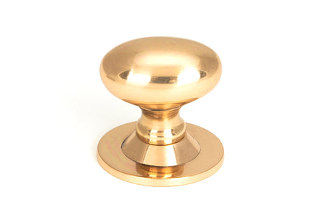 From The Anvil - Polished Bronze Oval Cabinet Knob 40mm | Sku. 46728 | Trade Door Handles.