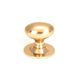 From The Anvil - Polished Bronze Oval Cabinet Knob 40mm | Sku. 46728 | Trade Door Handles.