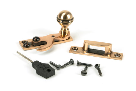 From The Anvil - Polished Bronze Prestbury Sash Hook Fastener | Sku. 46729 | Trade Door Handles.
