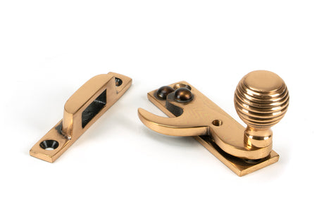 From The Anvil - Polished Bronze Beehive Sash Hook Fastener | Sku. 46732 | Trade Door Handles.