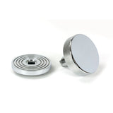 From The Anvil - Polished Chrome Brompton Centre Door Knob (Beehive) | Sku. 46740 | Trade Door Handles.