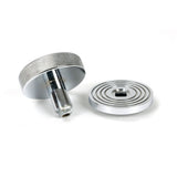 From The Anvil - Polished Chrome Brompton Centre Door Knob (Beehive) | Sku. 46740 | Trade Door Handles.