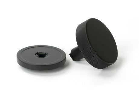 From The Anvil - Aged Bronze Brompton Centre Door Knob (Plain) | Sku. 46746 | Trade Door Handles.