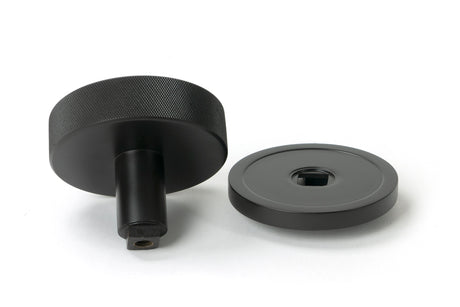 From The Anvil - Aged Bronze Brompton Centre Door Knob (Plain) | Sku. 46746 | Trade Door Handles.