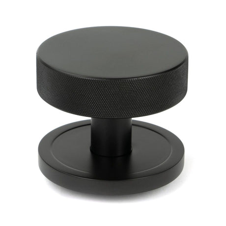 From The Anvil - Aged Bronze Brompton Centre Door Knob (Plain) | Sku. 46746 | Trade Door Handles.