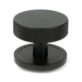 From The Anvil - Aged Bronze Brompton Centre Door Knob (Plain) | Sku. 46746 | Trade Door Handles.