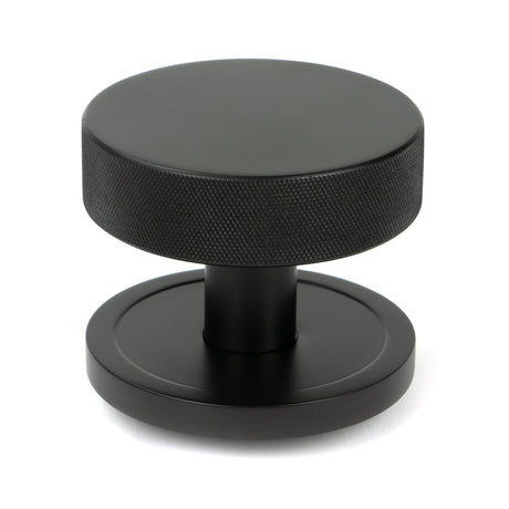 From The Anvil - Aged Bronze Brompton Centre Door Knob (Plain) | Sku. 46746 | Trade Door Handles.